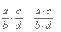 Multiplikation av bråktal