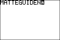 TI84 - exempel Matteguiden text