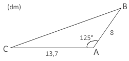 Trigonometri Cosinussatsen 1